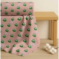 thumbnail image 4 of Soimoi Cotton Cambric Fabric Lotus & Frog Kids Printed Fabric 1 Yard 42 Inch Wide, 4 of 7