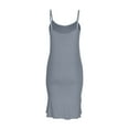 thumbnail image 3 of Annhoo Womens Sleep Dress Lightweight Slim Crewneck Solid Color Sleeveless Nightgowns Casual Nightdress, 3 of 4