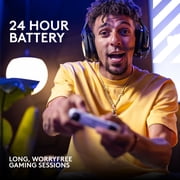 Logitech G Astro A50 X LIGHTSPEED Wireless Gaming Headset + Base Station, PLAYSYNC across Xbox Series X|S + PS5 + PC/mac, Black