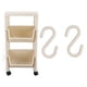 thumbnail image 1 of Shelves Organizer Multifunctional Space Saving Plastic Odorless Storage Shelf for Kitchen Living Room Bathroom Laundry Room 3 Layers With Wheels 72cm, 1 of 5