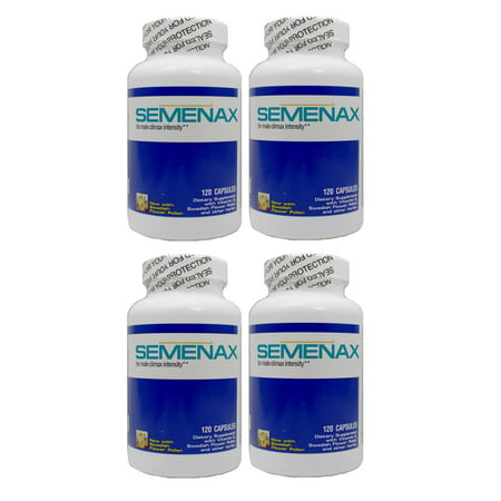 Semenax Volume and Intensity Enhancer 120ct - 4 bottles