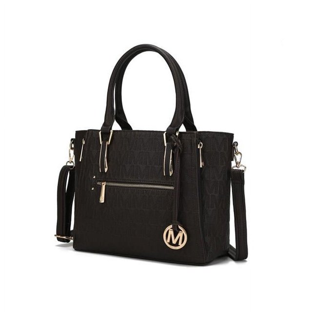 MKF Collection by Mia K MKF-PU7746CH Sacoche Cairo m Signature, Charbon