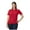 Cherry Red, variant on Womens Double Piqué Polo Shirt