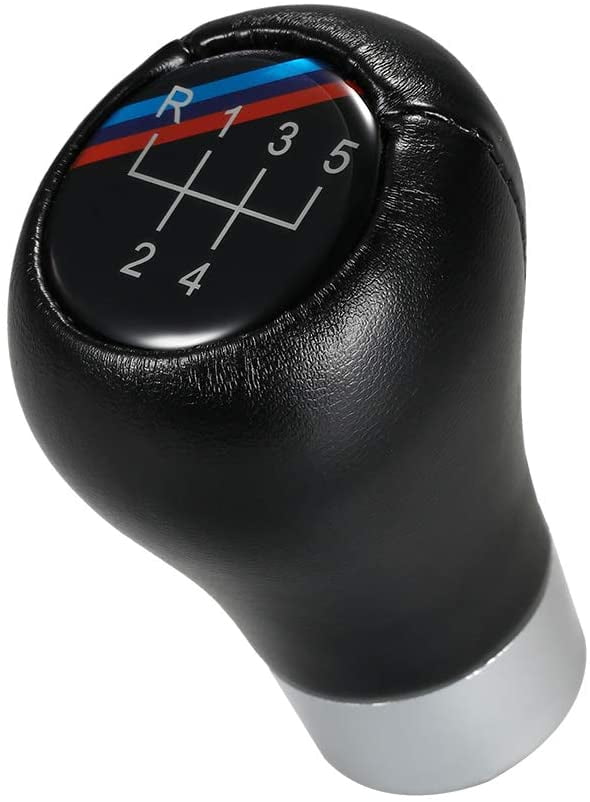 5-Speed Car Gear Shifter Knob Shift Lever Stick For BMW 3 5 6 Series E39/E46/E90 