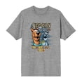 thumbnail image 5 of Scooby-Doo Mystery, Inc. Tour Men's Heather Gray Crew Neck Short Sleeve Tee-Medium, 5 of 7