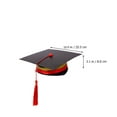 thumbnail image 2 of 3 Sets Paper Graduation Caps Kids DIY Graduation Hats Materials Party Favors, 2 of 8