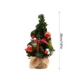 thumbnail image 4 of Jacenvly New Christmas Ornaments Sets 8 Inches Mini Christmas Tree Christmas Decoration Supplies Desktop Ornaments Scene Decoration Props Empty Hall Kitchen Ornaments Holiday Gifts Fall Decor, 4 of 7