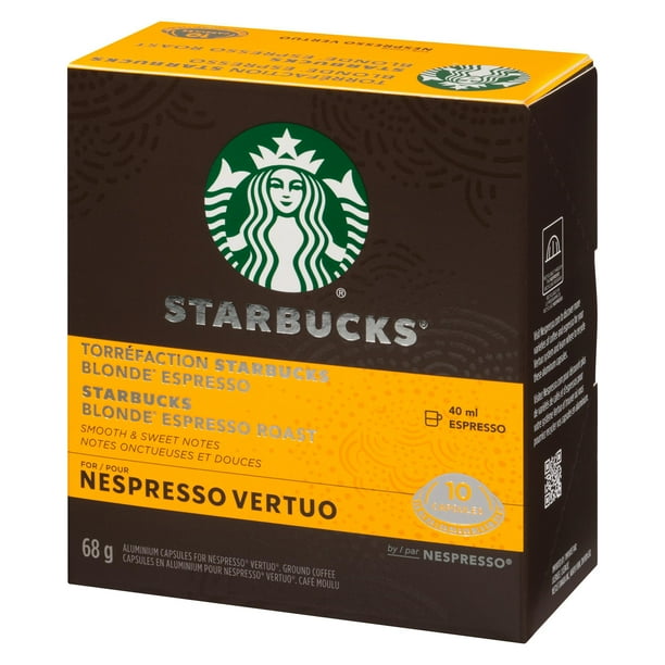 Nespresso starbucks top