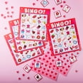 thumbnail image 2 of SYNCFUN 28 Players Valentines Day Bingo Game Cards for Kids and Adults, Valentine Bingo Daubers, Novelty Playing School Classroom Exchange, Valentines Party Favors Game, 2 of 8