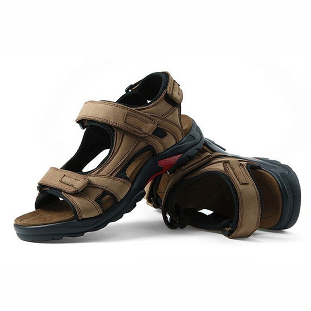 Gracosy Mens Casual Shoes Leather Flat 