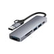 thumbnail image 3 of Tholdsy Estación de acoplamiento compacta 6 en 1 USB A/C Hub para portátiles, teléfonos móviles, tabletas, accesorio extensor, equipo convertidor de Relojes inteligentes, 3 of 6