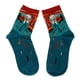 thumbnail image 1 of 1 Par de Calcetines de Tobillo Bajo con Estampado de Y Estampado Casual para Mujer Y Hombre - 4, se describe 2 Macarena Calcetines tobilleros de algodón unisex, 1 of 8