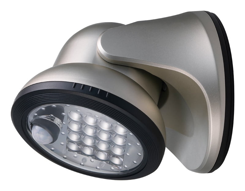 Fulcrum 20031-101 Motion Sensor LED Porch Light Silver for sale online 