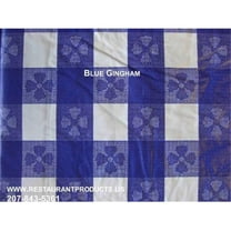 Kwik Covers  30 in. X 96 in. PACKAGED KWIK-COVER- BLUE GINGHAM-Pack of 25