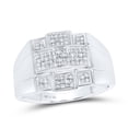 thumbnail image 4 of 1/6CT-DIA MICRO-PAVE MENS RING, 4 of 4