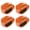 Orange-4 pack, variant on 2/4/6/8pcs Adjustable Clamps Holder for Rod Fishing Rod Holder Clip Poles Bundler with Hook Keeper Fishing Accessories