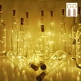 thumbnail image 1 of Mistaha Lumières de Bouteille de Vin avec Bouchon, 2 Pack 40 LED à Piles LED Mini Féerique, 1 of 7