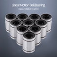 thumbnail image 1 of 10pcs LM12UU Bearing 12mm Linear Ball Bearing for 12mm Rod 3D Printer CNC Machine Height 30mm Outer Diameter 21mm, 1 of 8