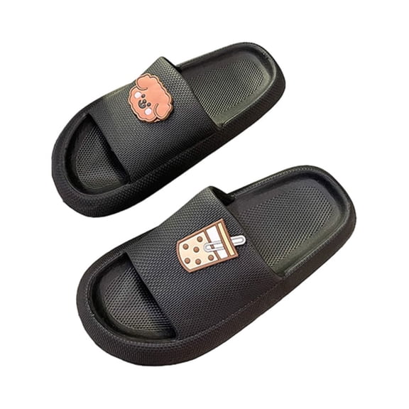 Sonducket Pantuflas de suela gruesa y , cómodas y elegantes, con plataforma y punta abierta, pantuflas para hombre y mujer, zapatillas con punta Type3 NO3