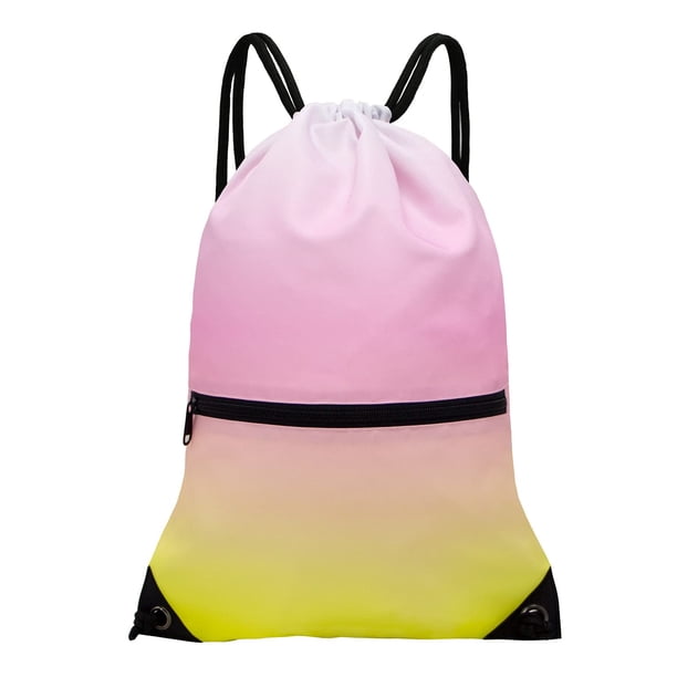 Mochila con cordón para gimnasio HOLYLUCK para hombre y mujer