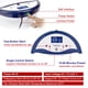 thumbnail image 5 of VnioLife Máquina de desintoxicación de baño de pies iónico, limpieza de baño de pies de desintoxicación de iones, spa de desintoxicación de pies con pantalla LED con cinturón calentado, correa para la, 5 of 5