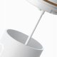 thumbnail image 3 of Irrigador bucal eléctrico portátil de 3 velocidades, potente, suave, limpieza profunda, limpiador de dientes con agua, color blanco, 3 of 10