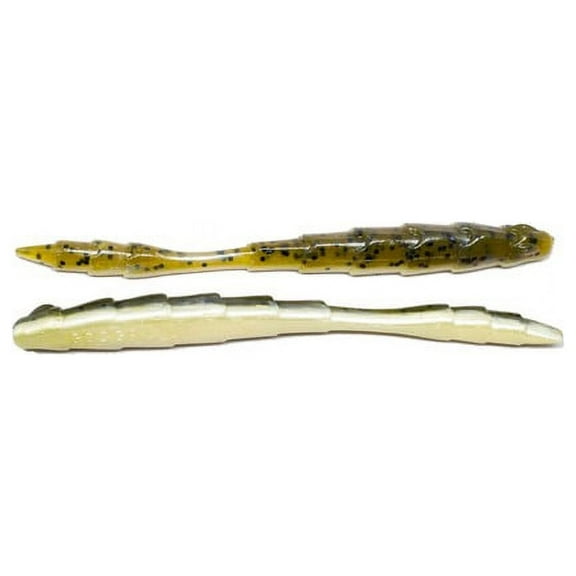 Googan Baits GDD-5-GPP Drag N Drop 5In 7Bg Drop Green Pumpkin Pea Fishing Lure