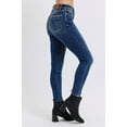 thumbnail image 4 of Judy Blue Full Size Run Mid-Rise Waist Skinny Jeans with Thermal Lining, 4 of 9