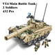 thumbnail image 1 of Serie Sembo Blocks De Modelos Militares De Tanques Y Soldado Cantidad De Piezas 432 Xtellar cafe, 1 of 1