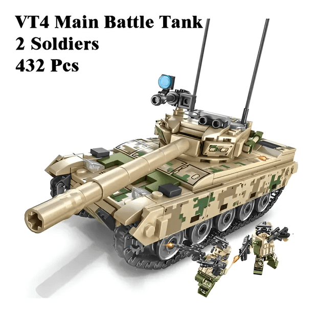 Serie Sembo Blocks De Modelos Militares De Tanques Y Soldado Cantidad De Piezas 432 Xtellar cafe