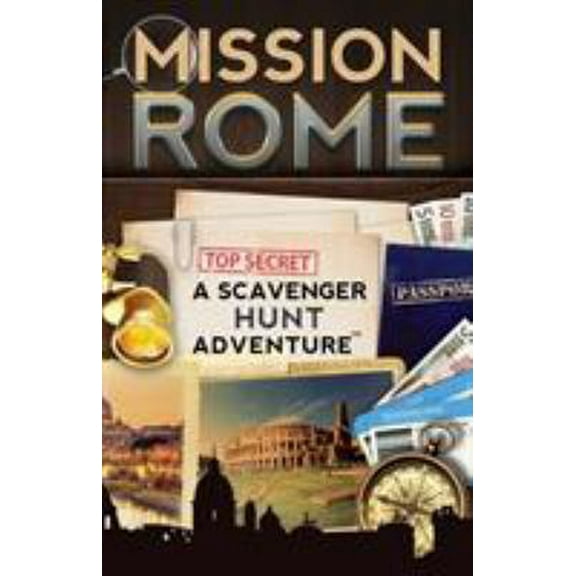 Pre-Owned Mission Rome: A Scavenger Hunt Adventure: (Travel Book For Kids) (Paperback) 098922676X 9780989226769