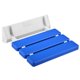 thumbnail image 1 of Asiento de ducha plegable azul Yjmei en aluminio y ABS, 330 X 320 X 70 Mm, 1 of 5
