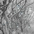 thumbnail image 6 of Grey Winter Street View Shower Curtain, Gray New York Central Park Night Snow Tree Christmas Bath Curtains Set, Polyester Fabric Upgrade Bathroom Accessories Decor 12 Hooks Included, 72X72 Inches, 6 of 6