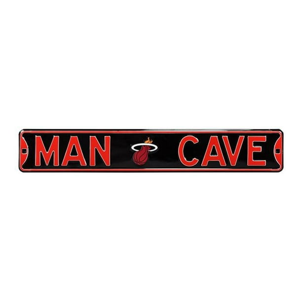 Authentic Street Signs 38067 Miami Heat Man Cave Panneau de Rue