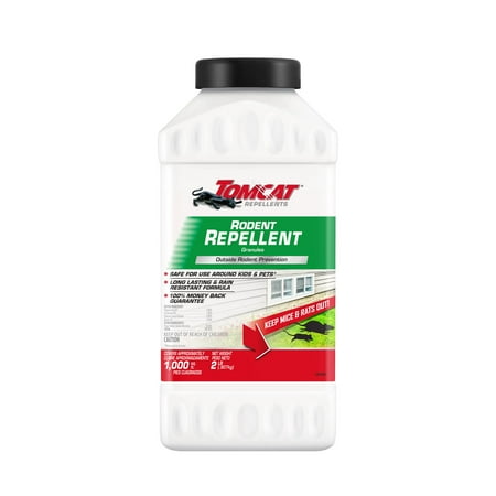 Tomcat Repellents Rodent Repellent Granules, For Mouse and Rat Prevention, 2 lb.