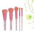 thumbnail image 1 of UPOUART 5Pcs Cosmetics Brush Set with Premium Handle for Uniform Charming Makeup Assorted Colors, 1 of 8