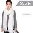 thumbnail image 5 of Chales para mujer, pashminas y chales para vestidos de noche, bufandas grandes y suaves, bufandas de invierno, chal de boda, 5 of 5