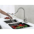 thumbnail image 6 of Frigidaire Alexis Single Handle Pull Down Kitchen Sink Faucet in Brushed Nickel with 3 Function Spray Head 23-Frigidaire-Alexis-BN, 6 of 9
