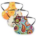 thumbnail image 2 of Pack of 5 Chicken Saddle with Elastic Straps Adjustable Cotton Hens Apron Poultry Feather Protection Jackets Protective Presents, 2 of 10