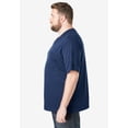 thumbnail image 3 of Boulder Creek By Kingsize Men's Big & Tall  Heavyweight Pocket V-Neck Tee, 3 of 5