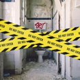thumbnail image 5 of (C)Cinta de advertencia, 25 m, NO ENTRAR, cintas adhesivas de seguridad, cinta de advertencia amarilla para el lugar de trabajo y zonas de peligro, 5 of 5