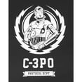 thumbnail image 3 of Star Wars Mens C-3PO Crest T-Shirt, 3 of 3
