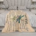 thumbnail image 4 of Dragonfly Blanket Memorial Sympathy Gifts for Girls Women Loved One I Never Left You Throw Blanket for Kids Adults Soft Warm Cozy Fleece Blanket for Couch Sofa 40"x50", 4 of 6