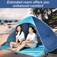 thumbnail image 1 of Outdoor Camping Tent Pop-up Fun-Play Tent Automatic Instant Tent UV Protection Tent Sun Shade Awning for Camping Beach Backyard, 1 of 4