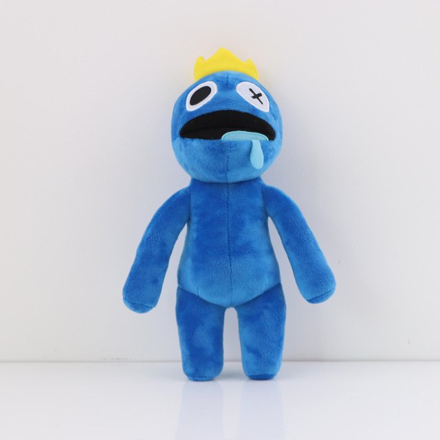 Arco Iris amigos juguete de peluche juego de dibujos animados muñeca Kawaii monstruo azul juguetes de peluche suave Sincero Hogar