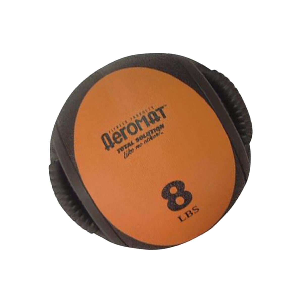 Aeromat Dual Grip Power Medicine Ball, 8 lbs