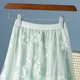 thumbnail image 2 of TaTaai Women High Waist Double Layer Mesh 3D Floral Appliqué Midi Skirt Lightweight Breathable Soft Machine Washable No Fading Versatile Daily Office Party Casual Wear Midi Skirt Gift, 2 of 8