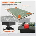thumbnail image 4 of VEVOR Mesa de futbolín, mesa de futbolín de tamaño estándar de 55 pulgadas, mesa de futbolín de tamaño completo para interiores para el hogar, la familia y la sala de juegos, 4 of 9