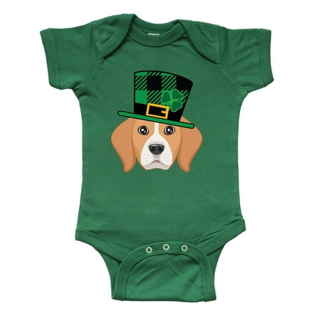 

Inktastic St Patricks Beagle Dog Outfit Gift Baby Boy or Baby Girl Bodysuit