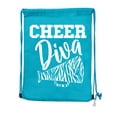 thumbnail image 2 of Cheerleading Backpacks, Cheer and Pom Drawstring Bags, Cheerleader Team Cinch Bags, 2 of 2